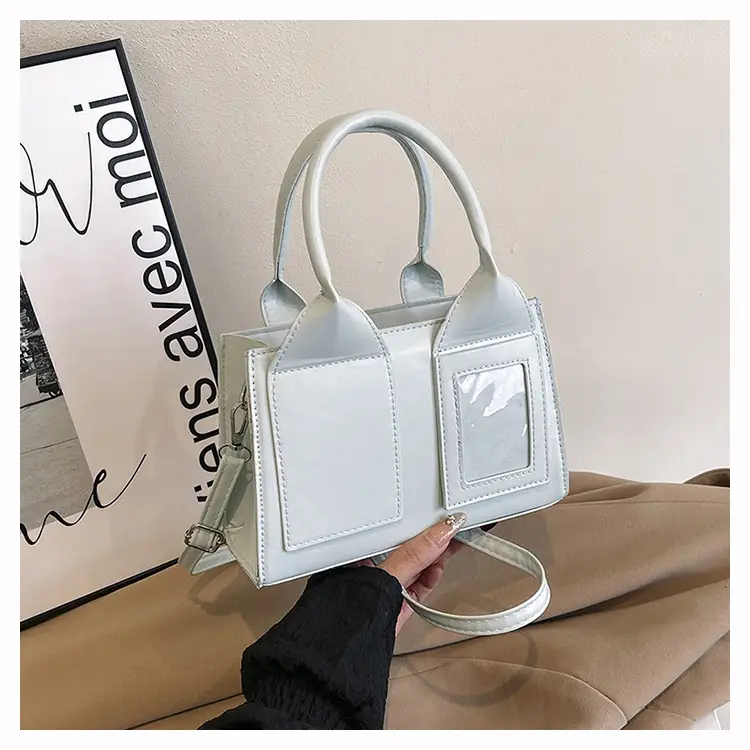 White High-End Square Handbag for Women 2025 - Image 4