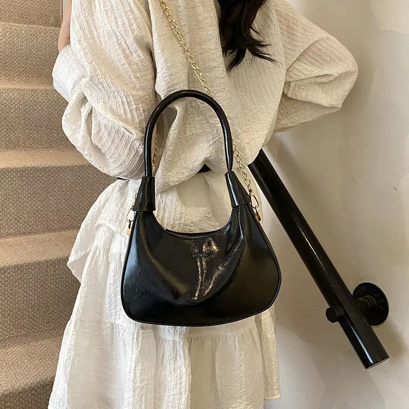 Silver Neoprene Shoulder Bag for Women 2025 - Image 6