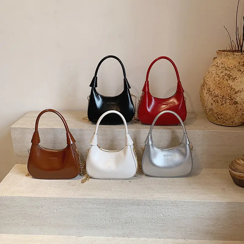 Silver Neoprene Shoulder Bag for Women 2025 - Image 7