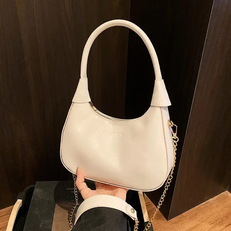 Silver Neoprene Shoulder Bag for Women 2025 - Image 2