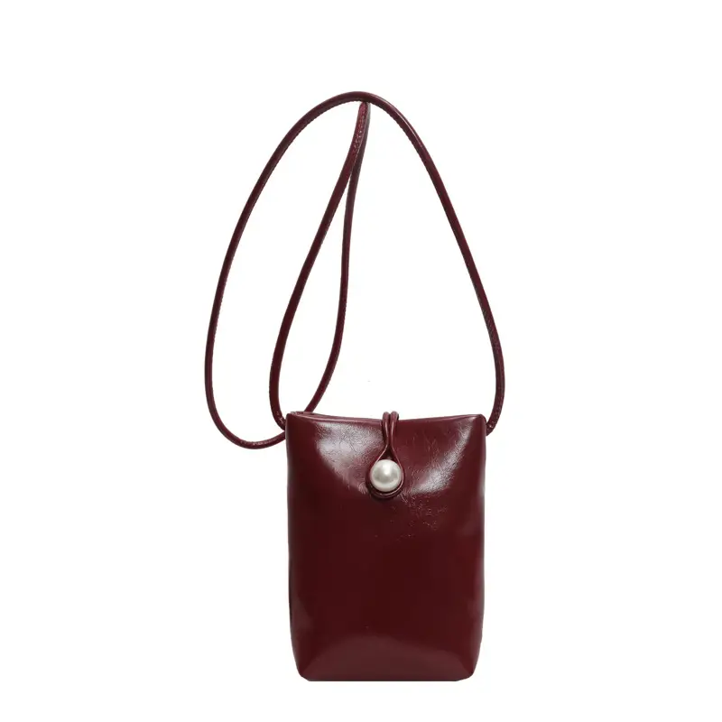 Red Mini Phone Bag for Women 2025