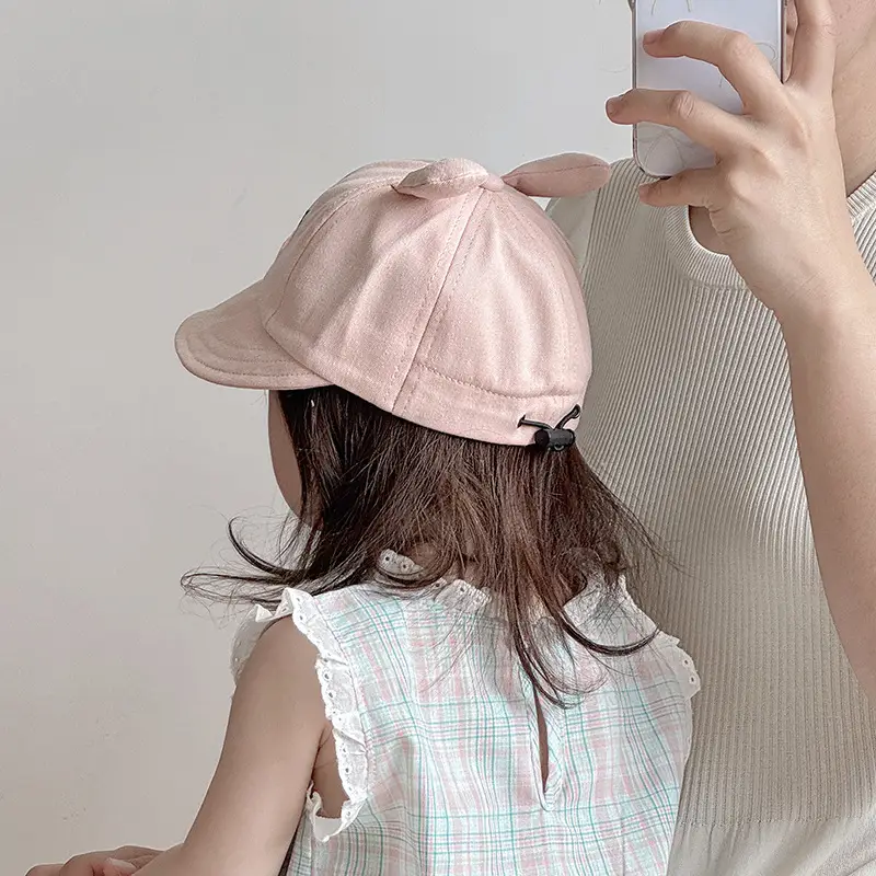 Cute Cartoon Sunshade Cap for Girls Spring Autumn - Image 7