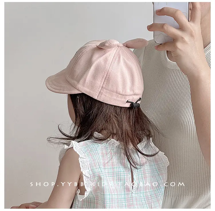 Cute Cartoon Sunshade Cap for Girls Spring Autumn — feature 5