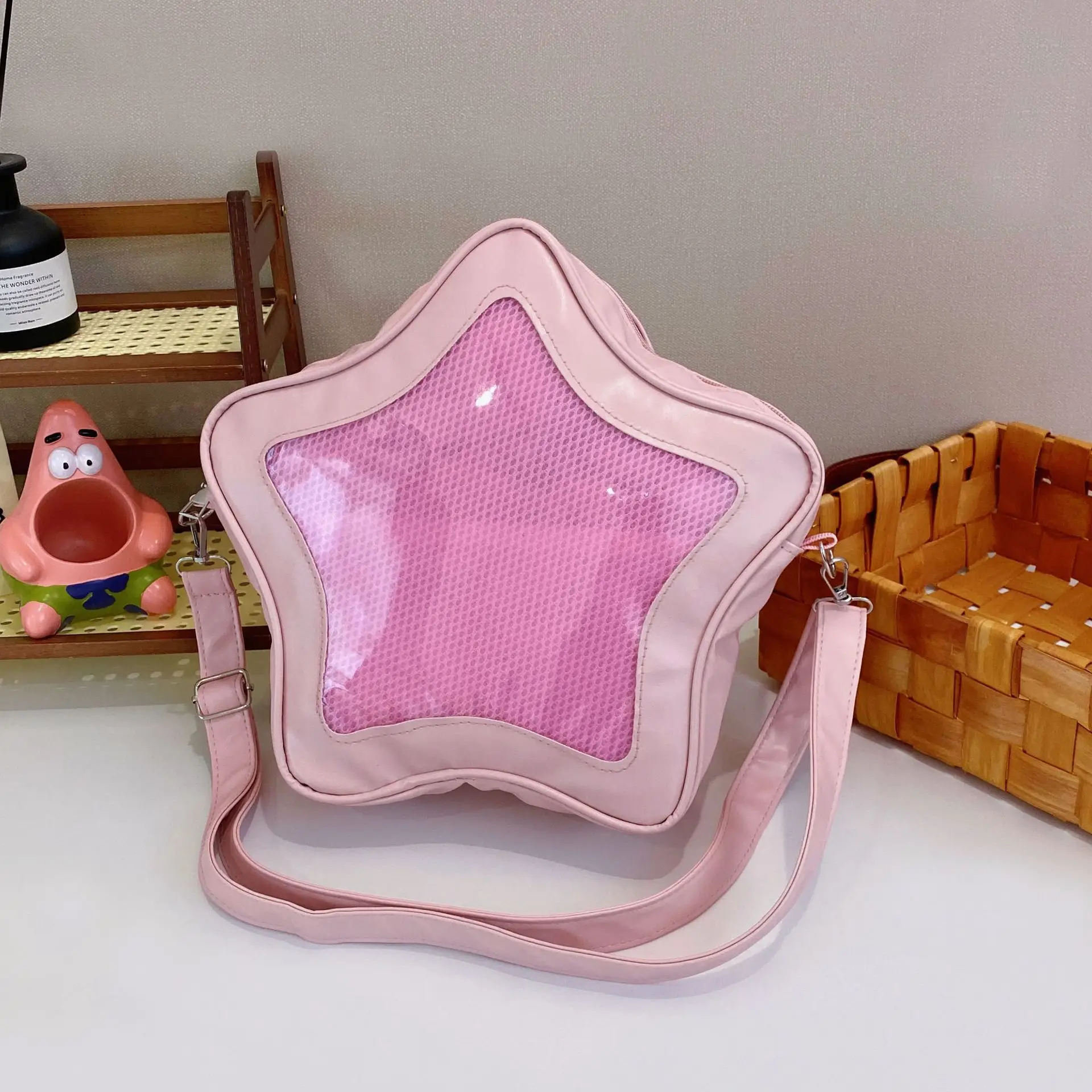 Transparent Star Shoulder Bag 2025 Cute Korean Design - Image 2