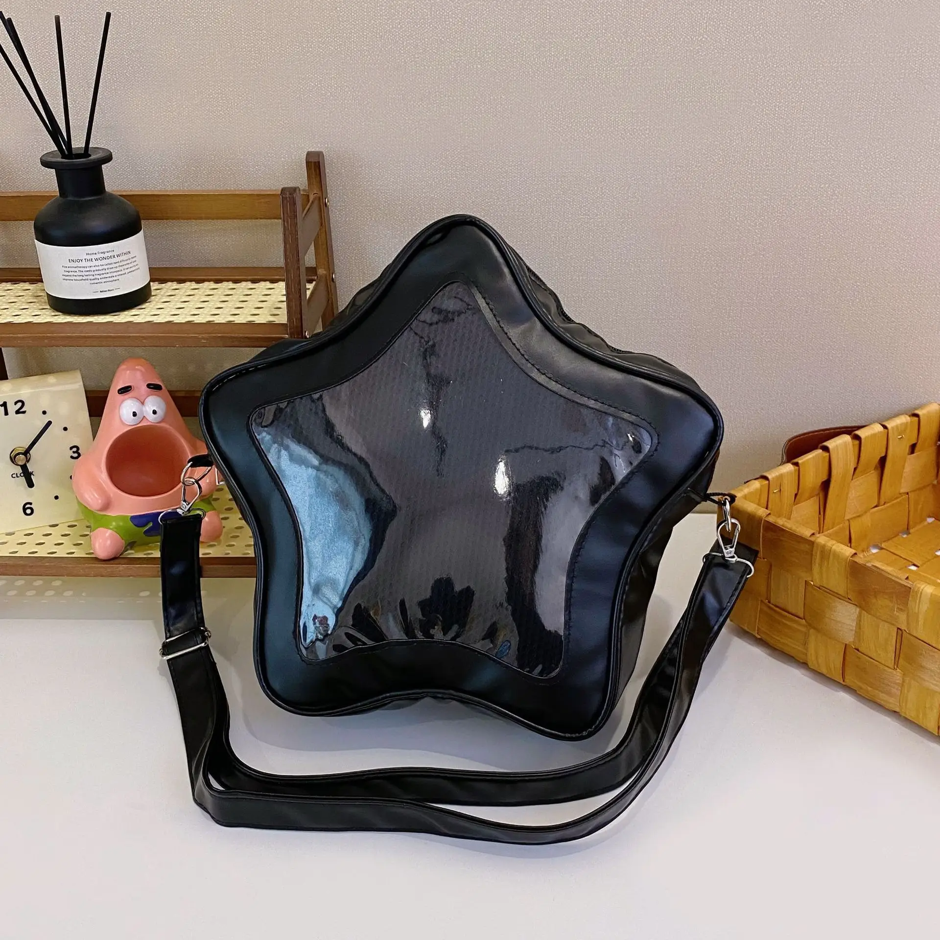 Transparent Star Shoulder Bag 2025 Cute Korean Design - Image 3
