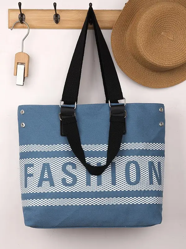 2025 Spring Tote Bag Large Capacity Casual Vacation Shoulder Tote - Image 7