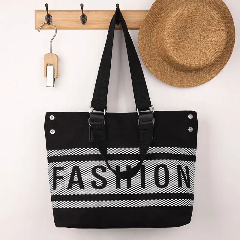 2025 Spring Tote Bag Large Capacity Casual Vacation Shoulder Tote - Image 3