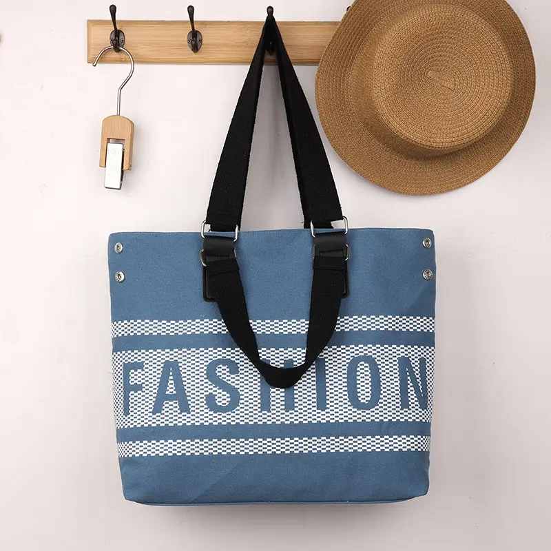2025 Spring Tote Bag Large Capacity Casual Vacation Shoulder Tote - Image 5