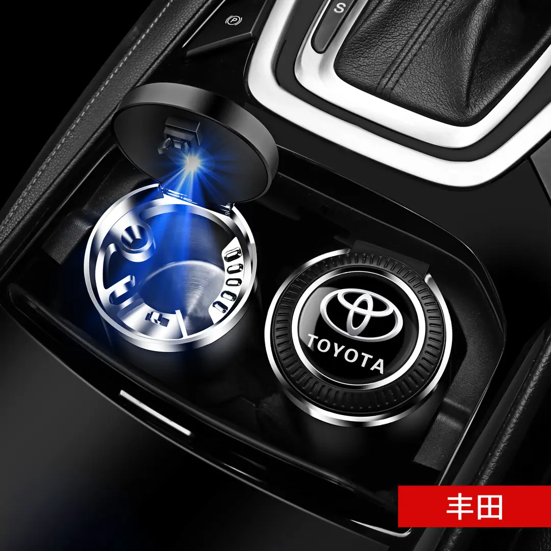 Car ashtray creative automatic car with cover advanced sense artifact car interior supplies do not drop anti-fly - Image 13