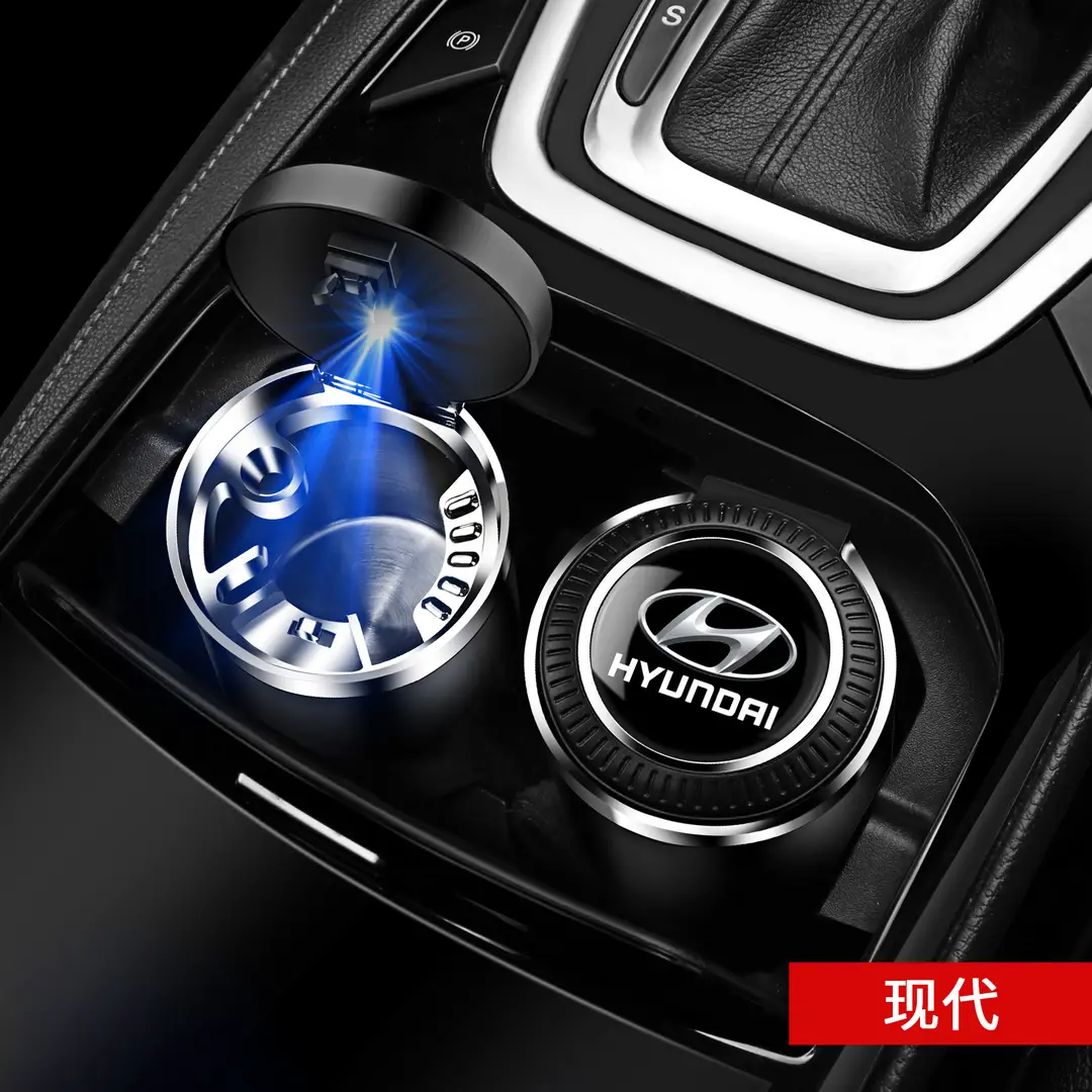 Car ashtray creative automatic car with cover advanced sense artifact car interior supplies do not drop anti-fly - Image 22