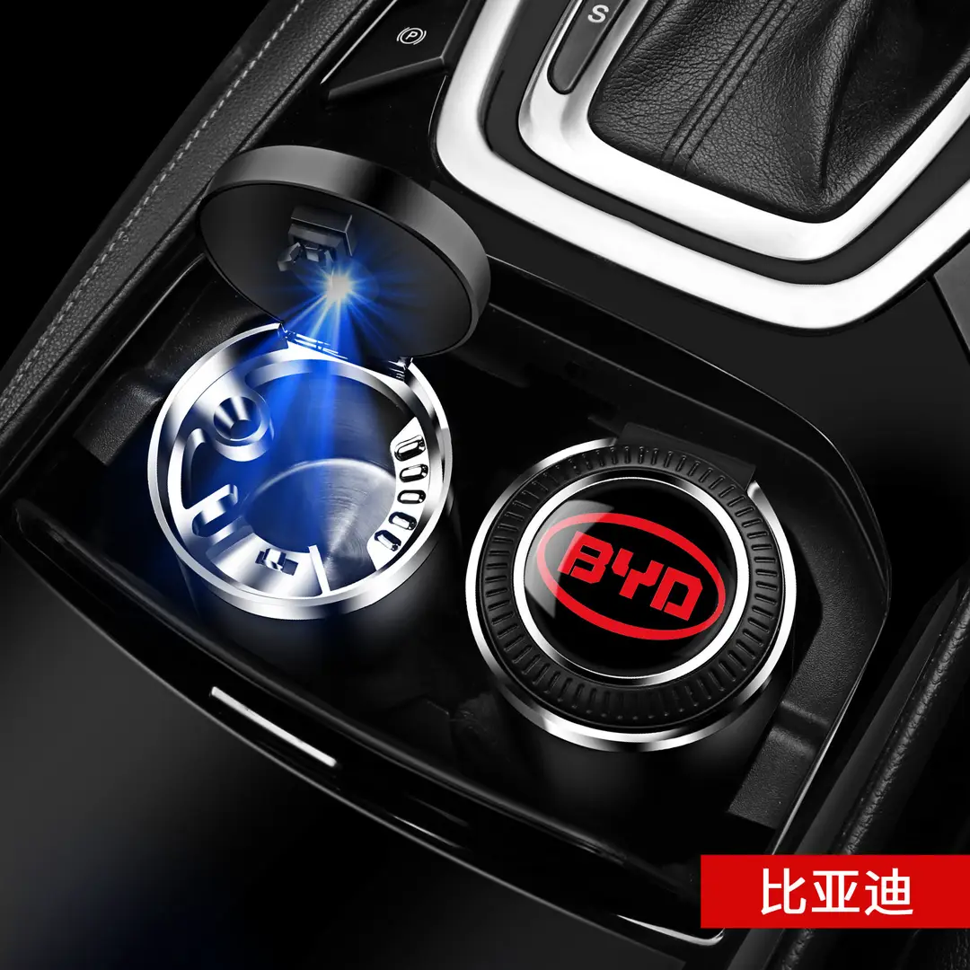 Car ashtray creative automatic car with cover advanced sense artifact car interior supplies do not drop anti-fly - Image 29