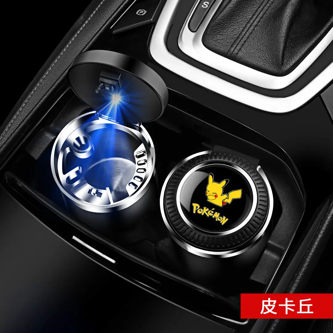 Car ashtray creative automatic car with cover advanced sense artifact car interior supplies do not drop anti-fly - Image 8