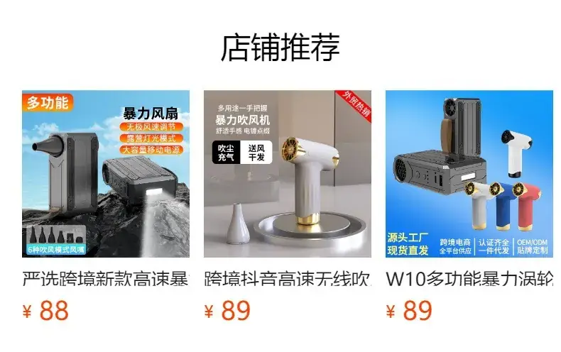 High-Speed Turbo Hair Dryer with Dust Collector — feature 1