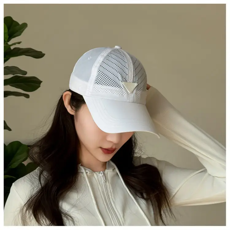 Black Mesh Baseball Cap for Men Outdoor Travel Hiking — feature 22