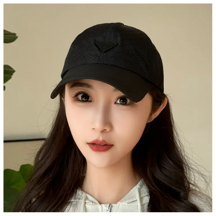 Black Mesh Baseball Cap for Men Outdoor Travel Hiking — feature 25