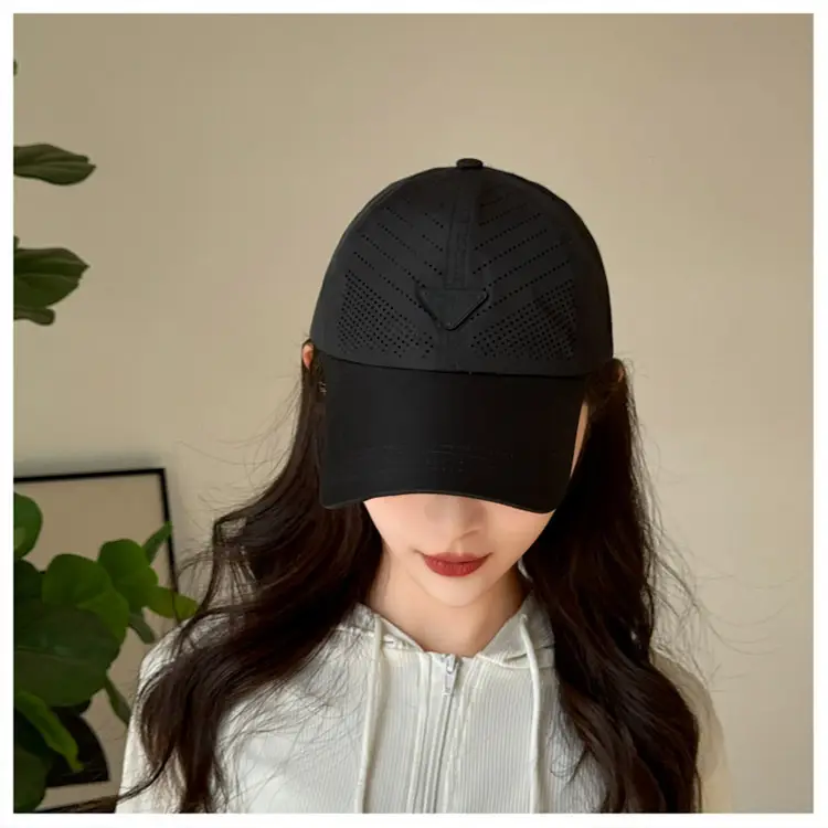 Black Mesh Baseball Cap for Men Outdoor Travel Hiking — feature 26