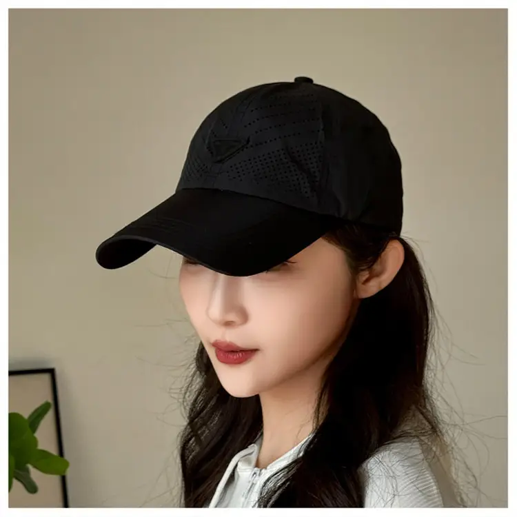 Black Mesh Baseball Cap for Men Outdoor Travel Hiking — feature 28