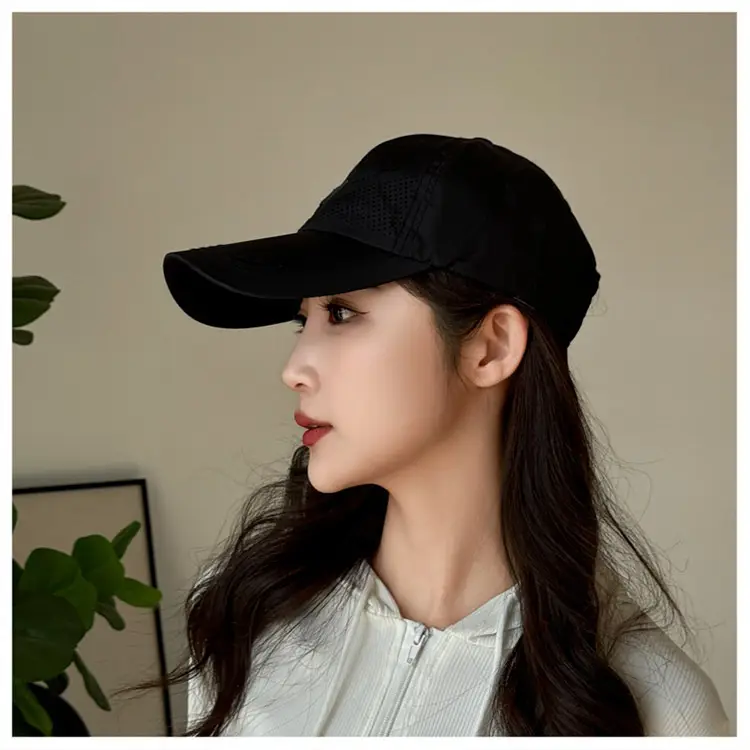 Black Mesh Baseball Cap for Men Outdoor Travel Hiking — feature 29