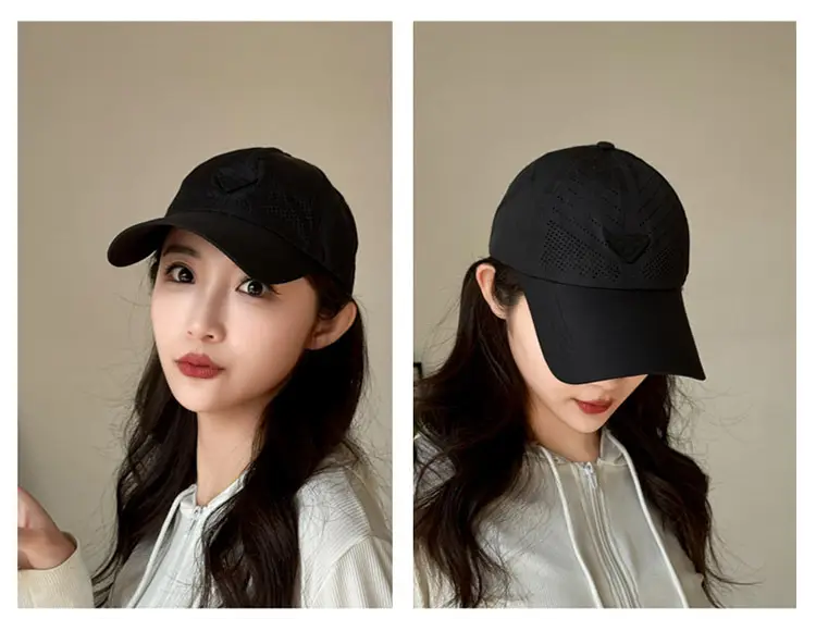 Black Mesh Baseball Cap for Men Outdoor Travel Hiking — feature 30