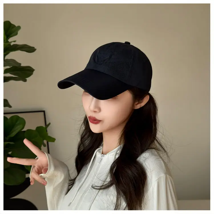 Black Mesh Baseball Cap for Men Outdoor Travel Hiking — feature 33