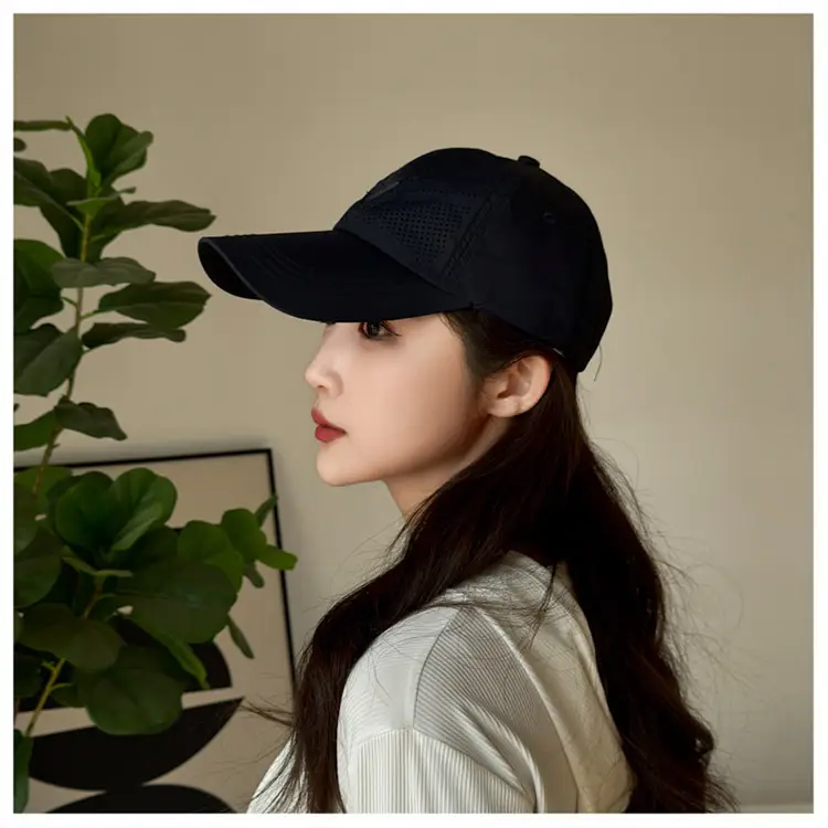 Black Mesh Baseball Cap for Men Outdoor Travel Hiking — feature 34