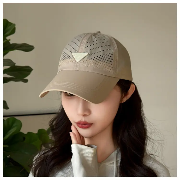 Black Mesh Baseball Cap for Men Outdoor Travel Hiking — feature 38