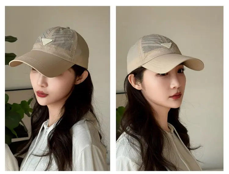 Black Mesh Baseball Cap for Men Outdoor Travel Hiking — feature 41
