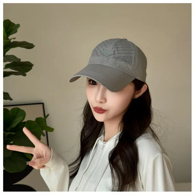 Black Mesh Baseball Cap for Men Outdoor Travel Hiking — feature 42