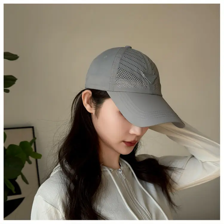 Black Mesh Baseball Cap for Men Outdoor Travel Hiking — feature 44