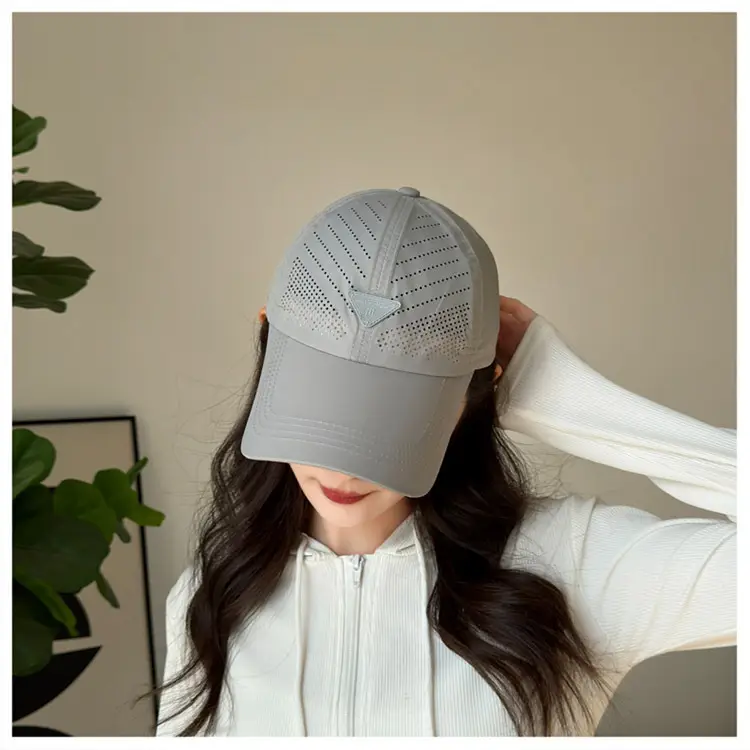 Black Mesh Baseball Cap for Men Outdoor Travel Hiking — feature 45