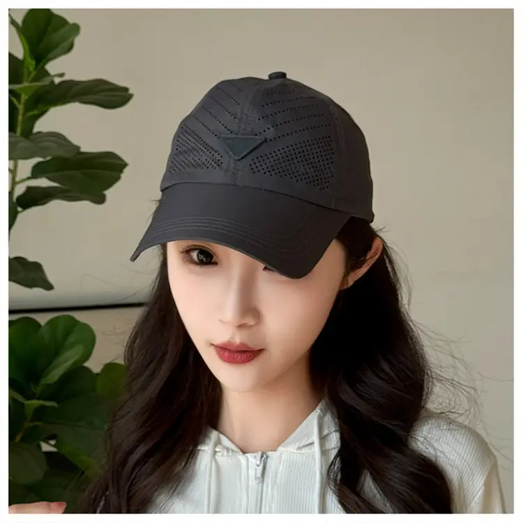 Black Mesh Baseball Cap for Men Outdoor Travel Hiking — feature 46