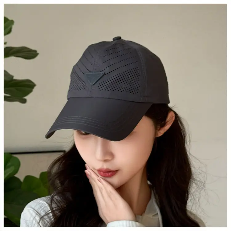 Black Mesh Baseball Cap for Men Outdoor Travel Hiking — feature 48