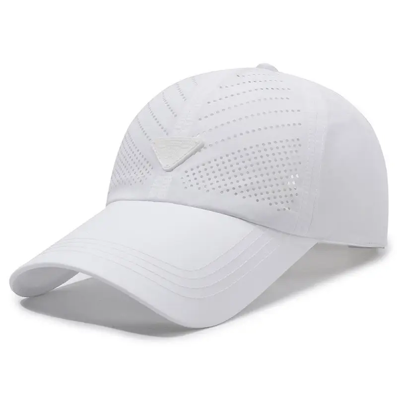 Black Mesh Baseball Cap for Men Outdoor Travel Hiking