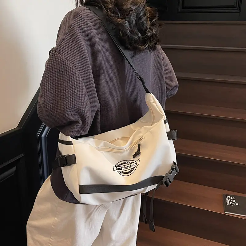 Red Crossbody Bag for Women Outdoor Travel Messenger Bag - Image 5