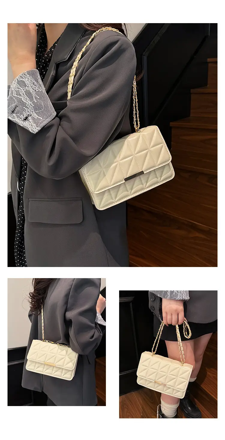 Pink Quilted Chain Shoulder Bag for Women 2025 — feature 28