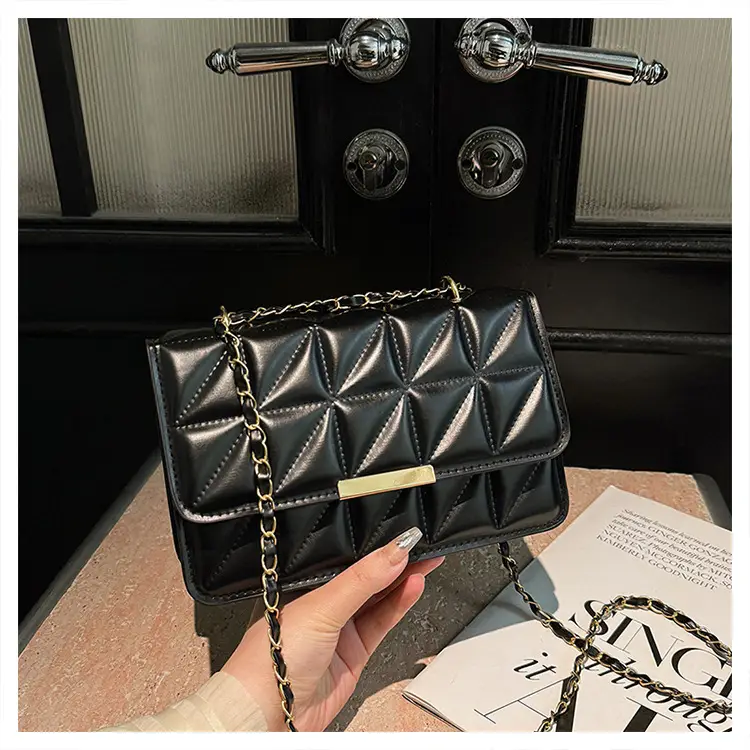 Pink Quilted Chain Shoulder Bag for Women 2025 — feature 39