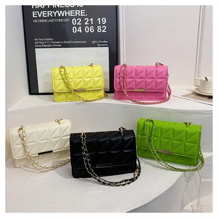 Pink Quilted Chain Shoulder Bag for Women 2025 — feature 40