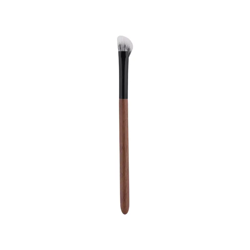Double-layer Wool Sickle Nose Shadow Brush Walnut Handle - Image 6