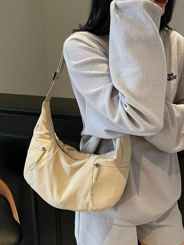 Women's Pink Crossbody Bag with Shoulder Strap - Image 8