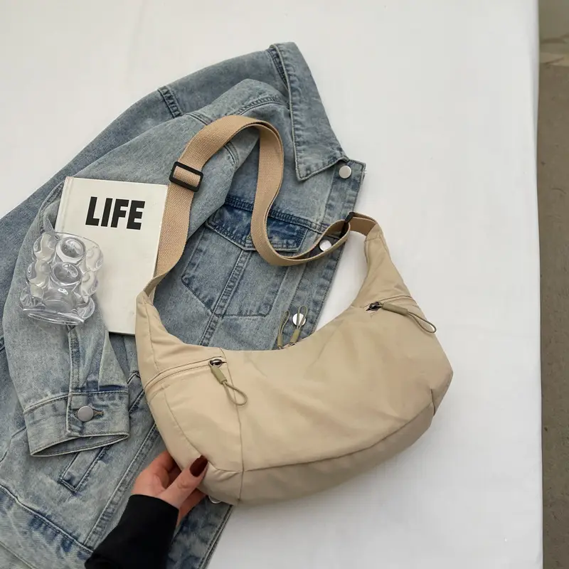 Women's Pink Crossbody Bag with Shoulder Strap - Image 4