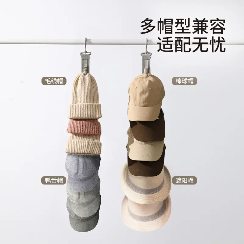 FaSoLa Wall Hanging Hook for Hats Caps Storage - Image 6