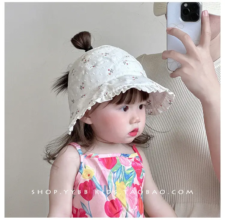 Korean-style Baby Hat with Duck Tongue & Sunscreen — feature 1