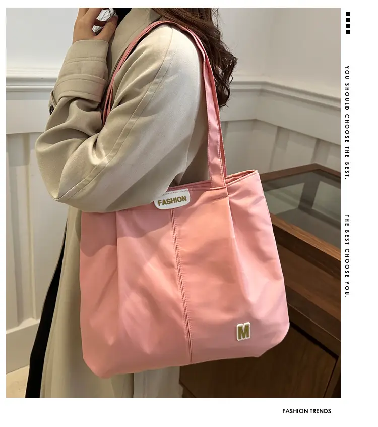 Women's Neon M Logo Shoulder Bag with Leather Strap — feature 5