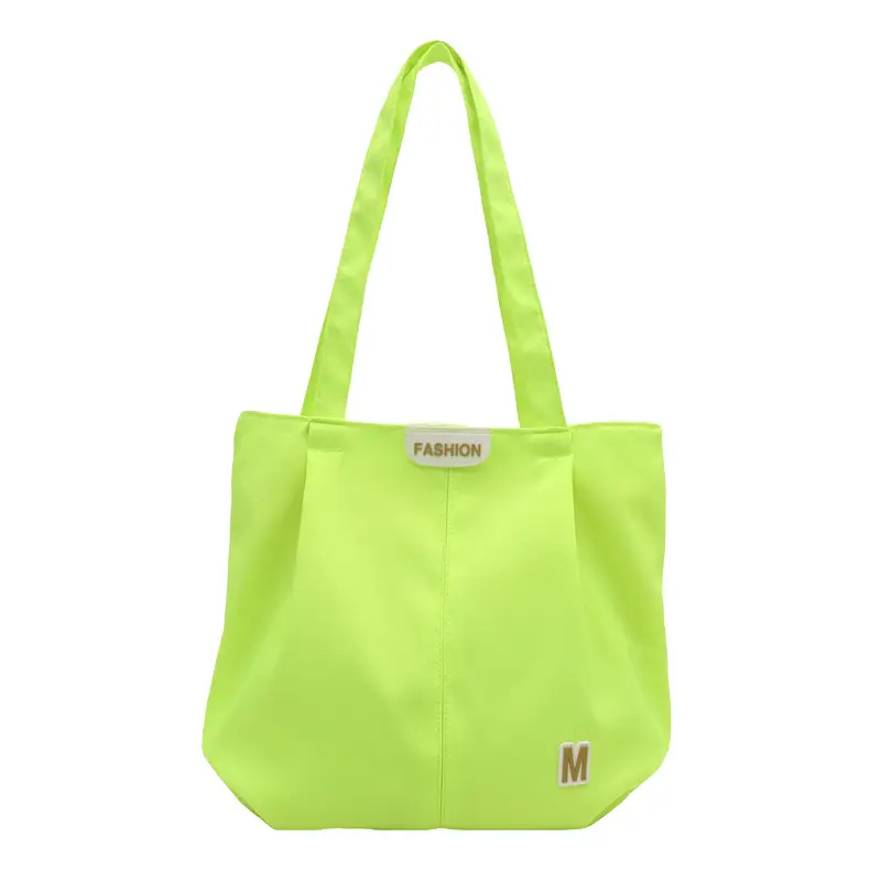 Women's Neon M Logo Shoulder Bag with Leather Strap - Image 2
