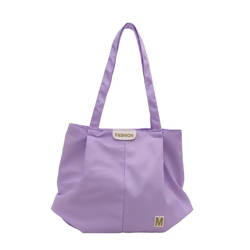 Women's Neon M Logo Shoulder Bag with Leather Strap - Image 4
