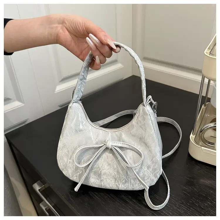 Pink Bow Satchel Bag for Women 2025 Summer — feature 18