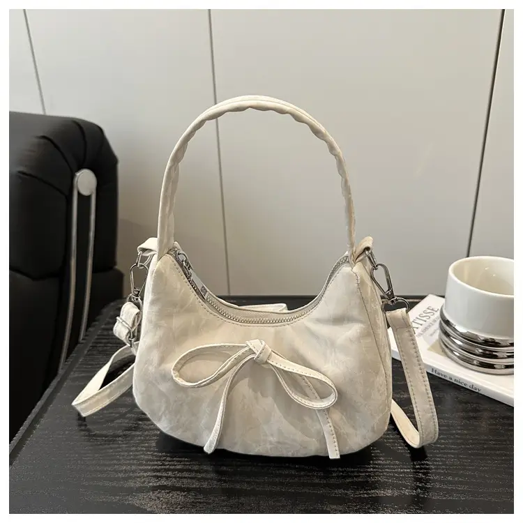 Pink Bow Satchel Bag for Women 2025 Summer — feature 27