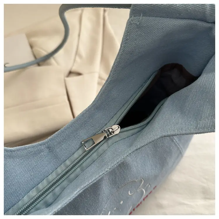 Blue Cartoon Puppy Shoulder Bag for Women — feature 11