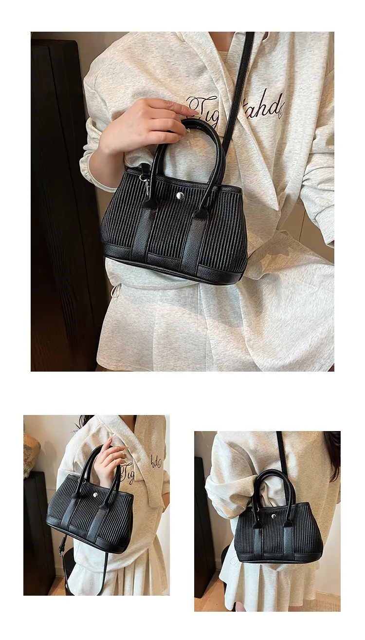 2025 Green Striped Shoulder Crossbody Bag for Women — feature 13