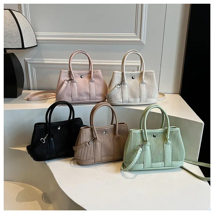 2025 Green Striped Shoulder Crossbody Bag for Women — feature 14
